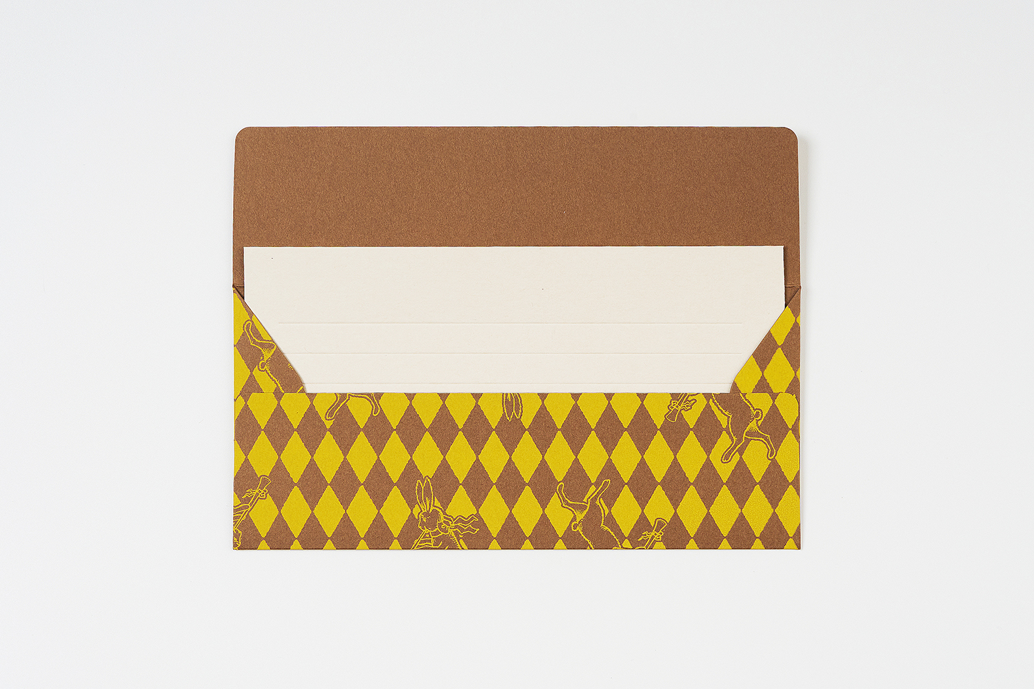 Inside Object Stationery - Money envelope/card - Trumpeter rabbit - view 4