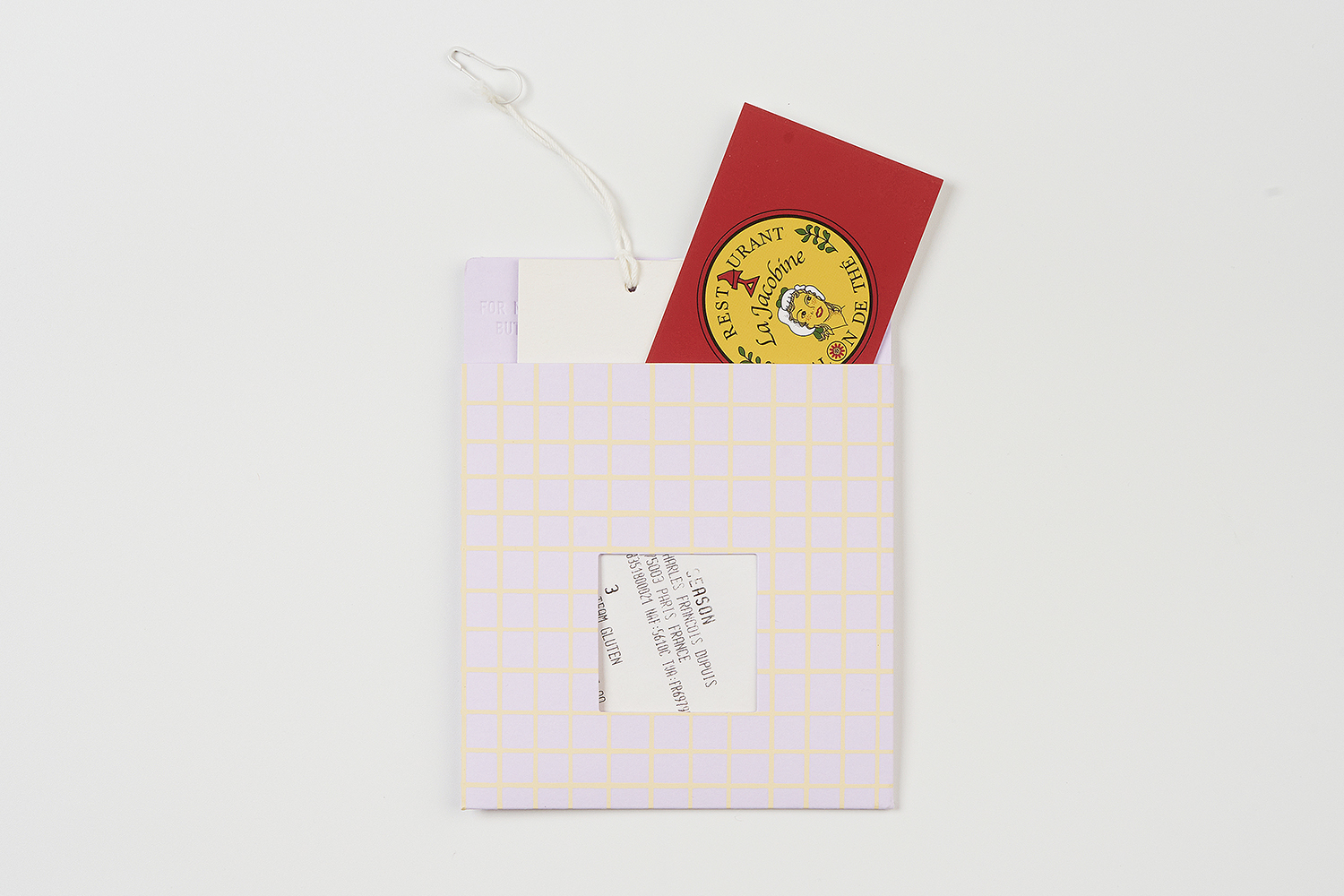 Inside Object Stationery - Paper holder small - Four leaf clover - view 5
