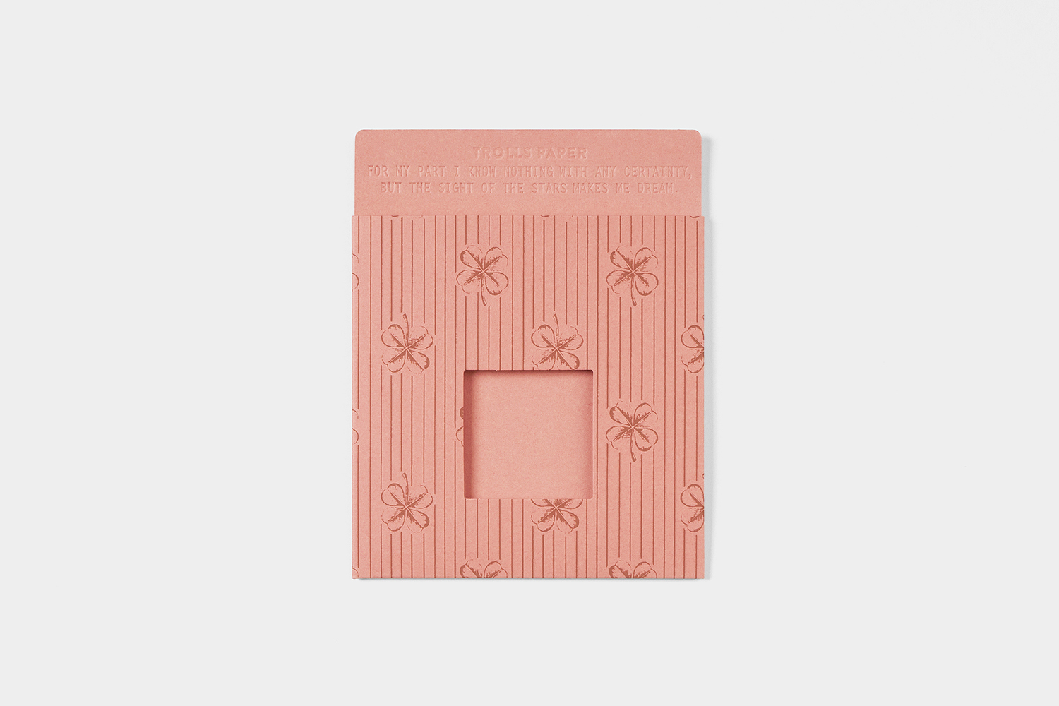 Inside Object Stationery - Paper holder small - Four leaf clover - view 2