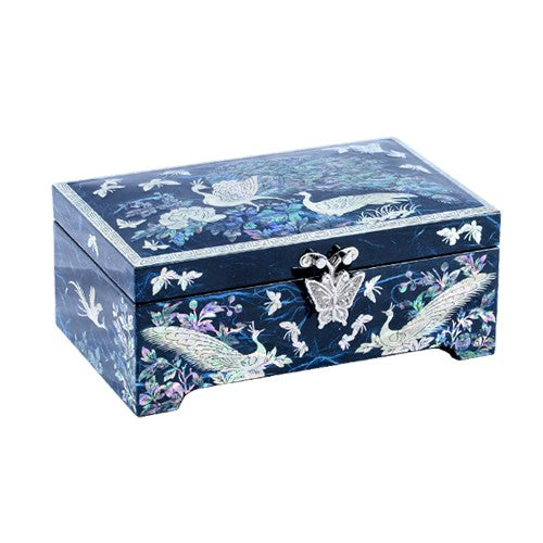 Korean Jewelry Box - Red, 1 - Tier