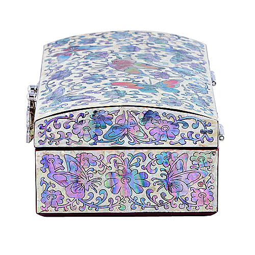 Korean Jewelry Box - Butterfly, Red, 1 - Tier (II) - view 6
