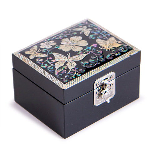 Najeon Mother-of-Pearl Jewelry Box - Crane & Pine (by Oh Myung - ho) (II) - view 8
