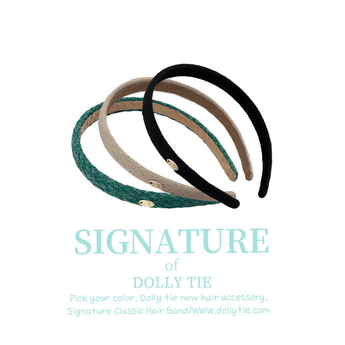 Dolly Tie Korean Hair Accessory - Gold