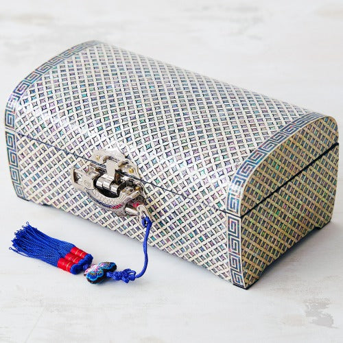 Najeon Mother-of-Pearl Jewelry Box - 2 - Tier (IV)