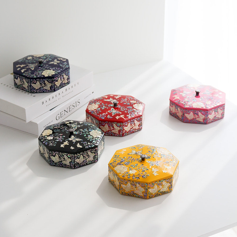 Najeon Mother-of-Pearl Keepsake Box - Butterfly