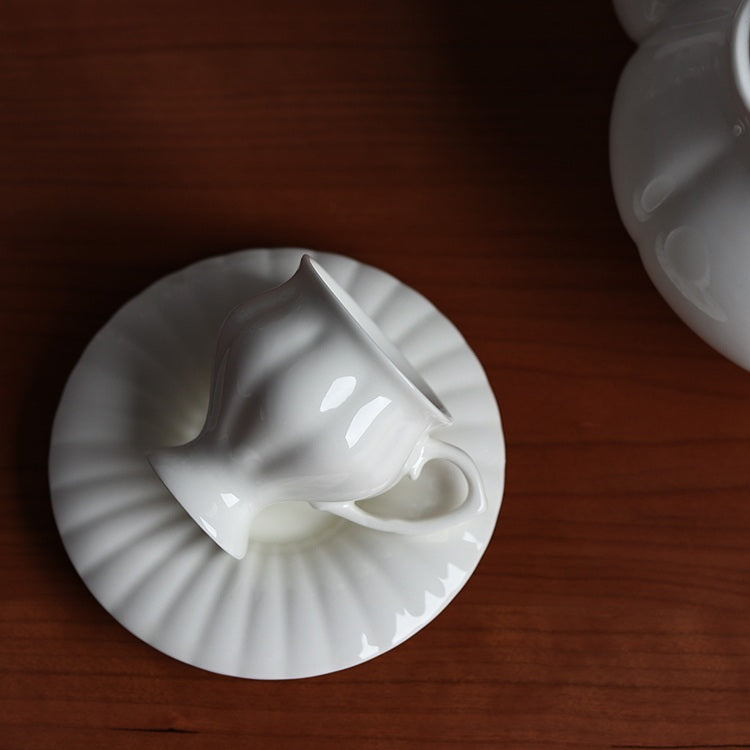 KOHGANE Korean Teacup Ceramic Set - Tea Ritual Object - view 2