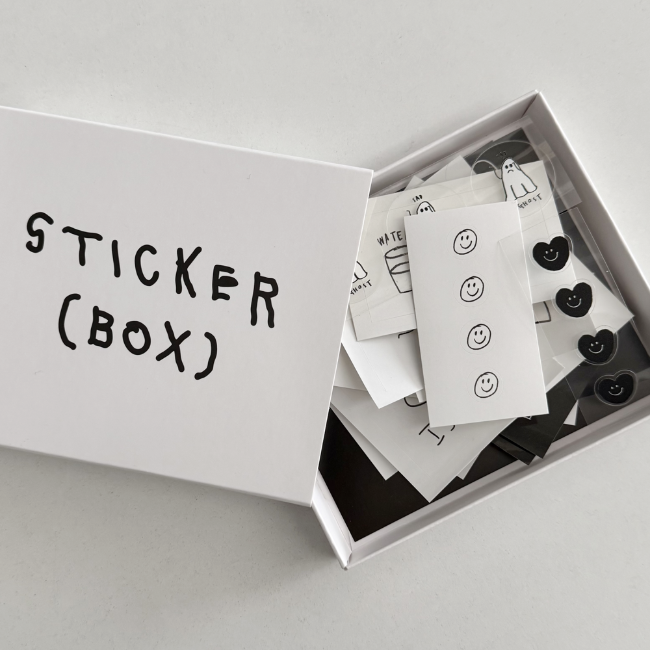 Inside Object Korean Sticker Pack - Sticker