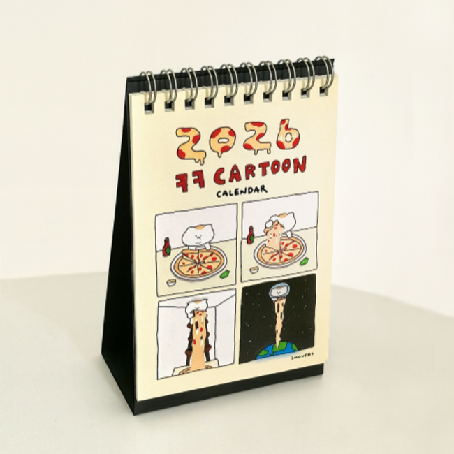 Inside Object Stationery — 2026 ㅋㅋ 우엉이 만화 달력