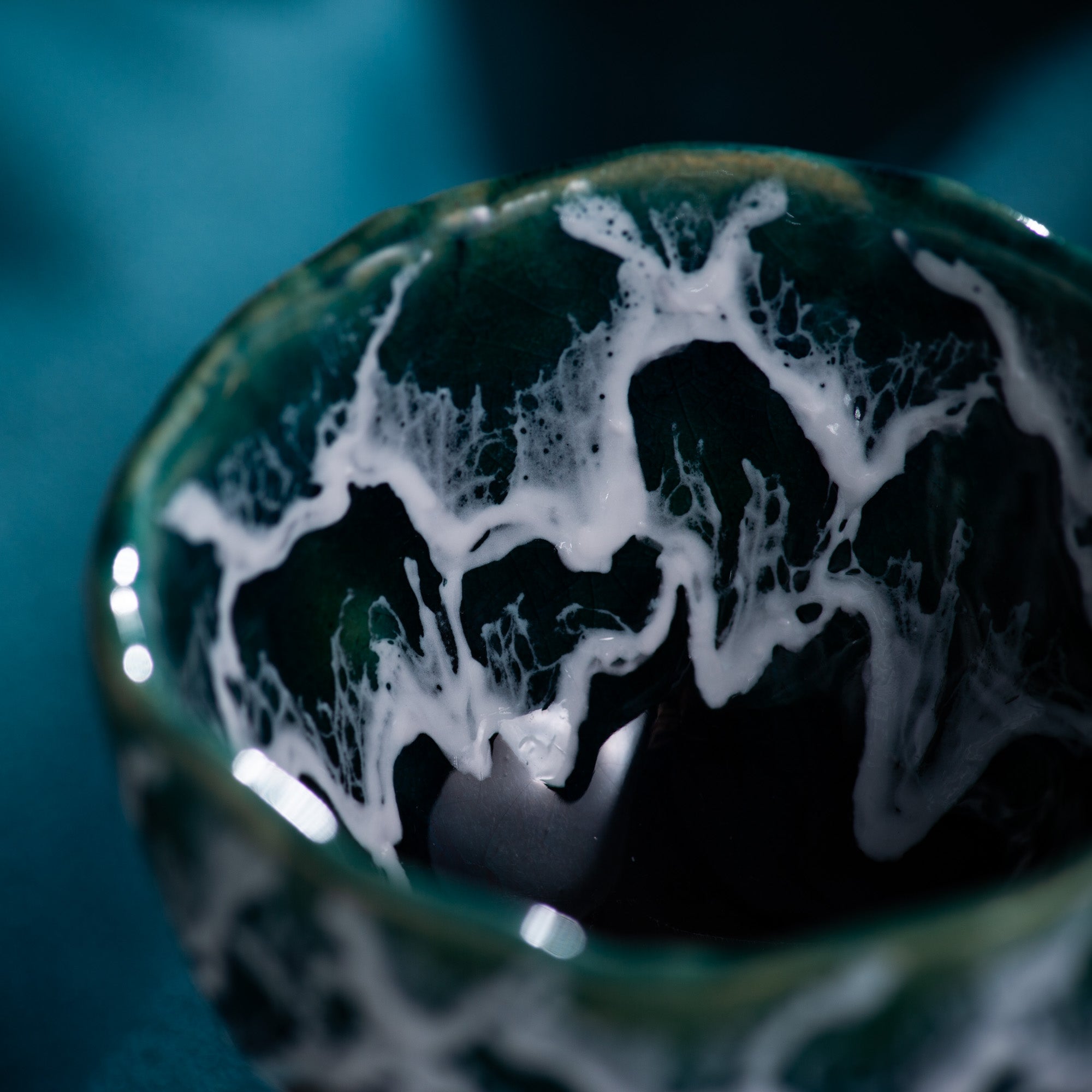 Musubi Kiln Sazameku Cascade Tall Guinomi Sake Cup