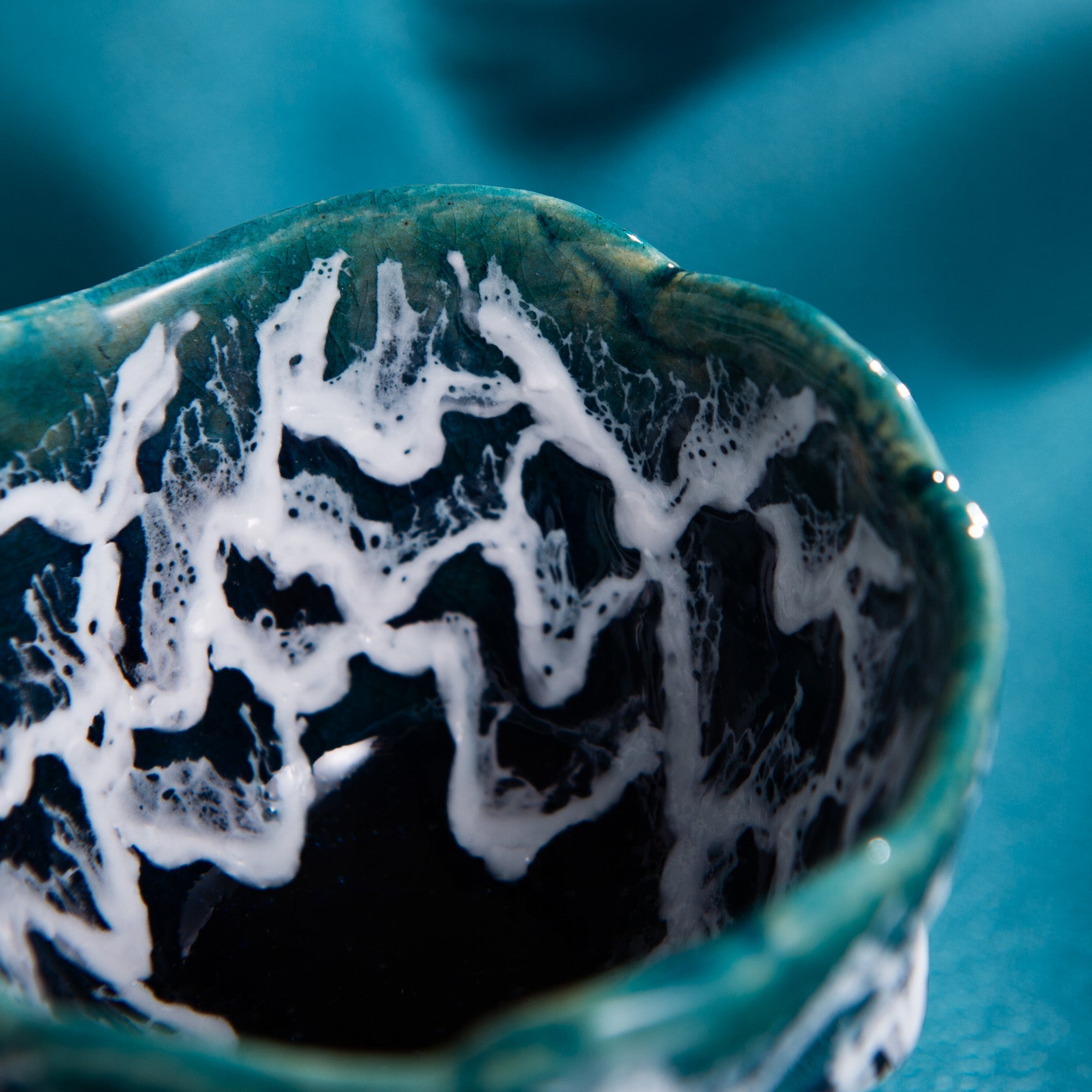Musubi Kiln Sazameku Cascade Guinomi Sake Cup