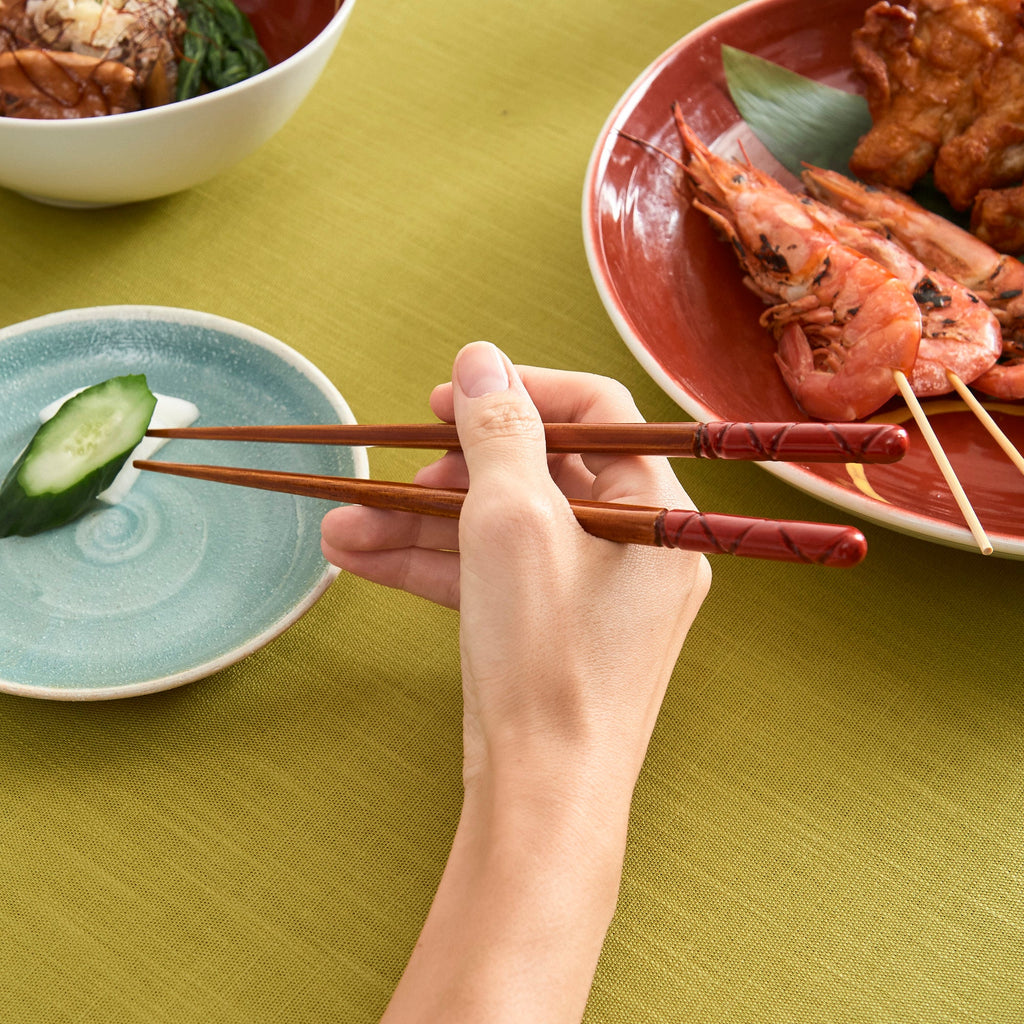 Musubi Kiln Tortoiseshell Pattern Bamboo Chopsticks