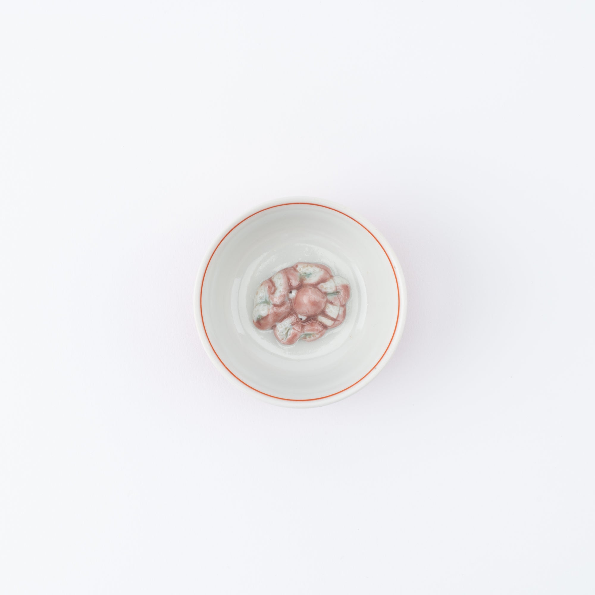 Musubi Kiln Swimming Sea Creature Sakazuki Flat Sake Cup