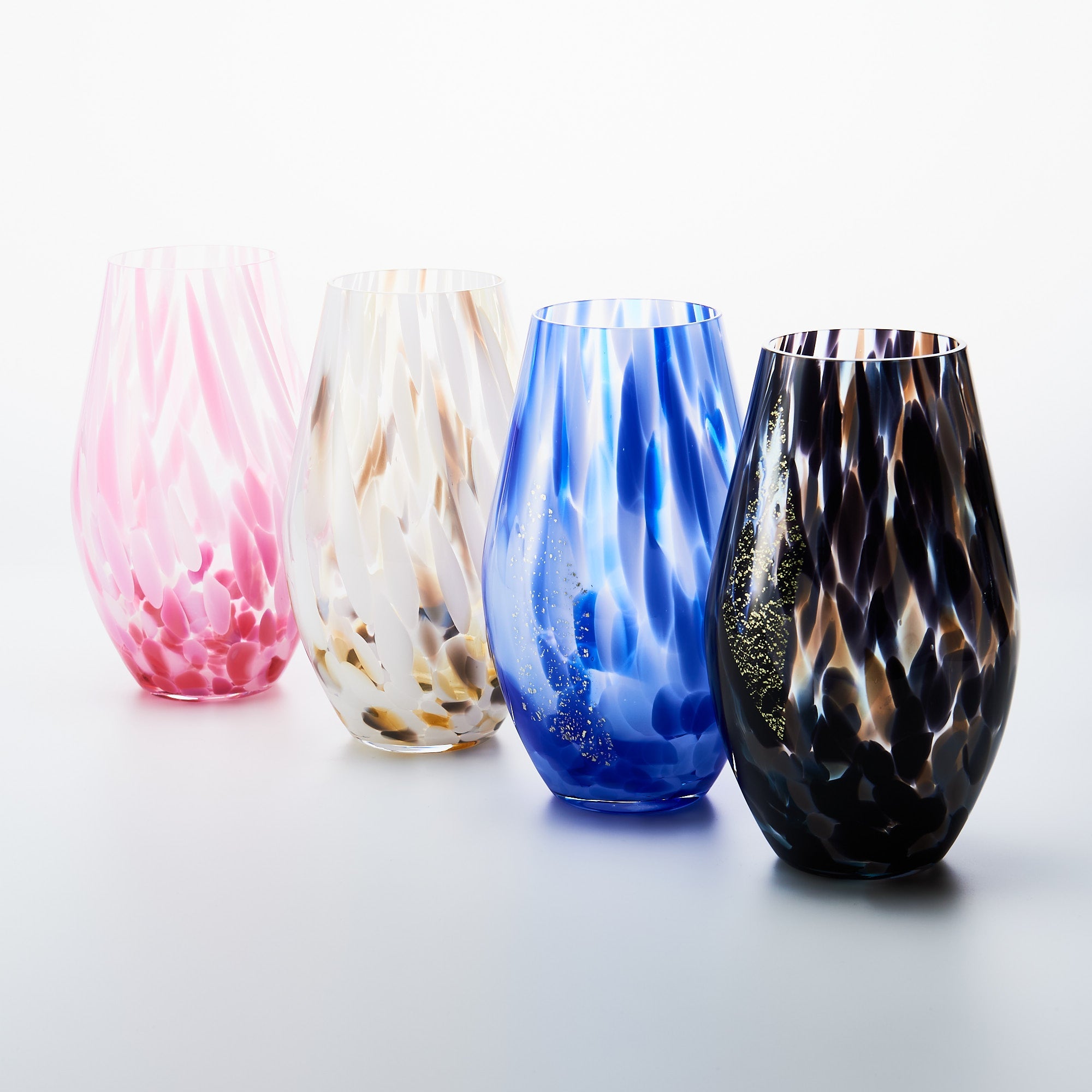 Musubi Kiln The Wind of Color Flower Vase