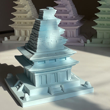 미륵사지석탑 석고방향제 · National Museum of Korea