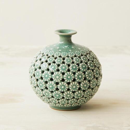 Korean Object - Chrysanthemum, White (V) - view 8