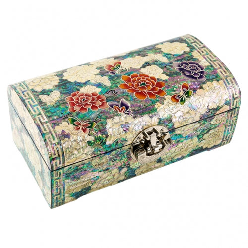 Korean Jewelry Box - Peony, 2 - Tier, Medium (by Oh Myung - ho) - view 6