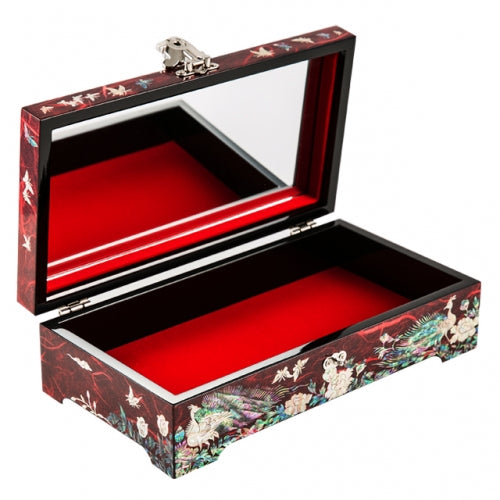 Korean Jewelry Box - Red, 1 - Tier (by Oh Myung - ho) - view 5