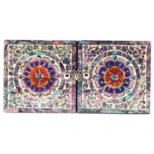 Najeon Mother-of-Pearl Twin - Lid Box - Arabesque