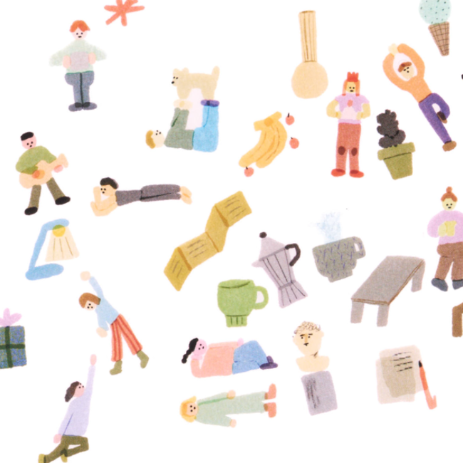 Inside Object Stationery — Around sticker