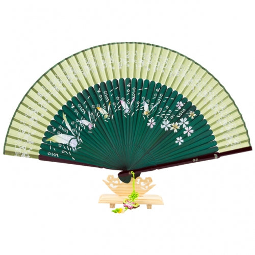Najeon Mother-of-Pearl Folding Fan - Butterfly