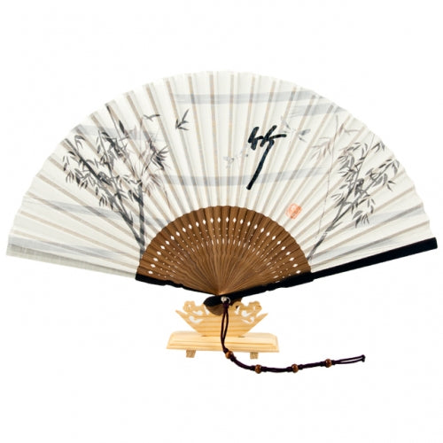 Korean Folding Fan - Bamboo