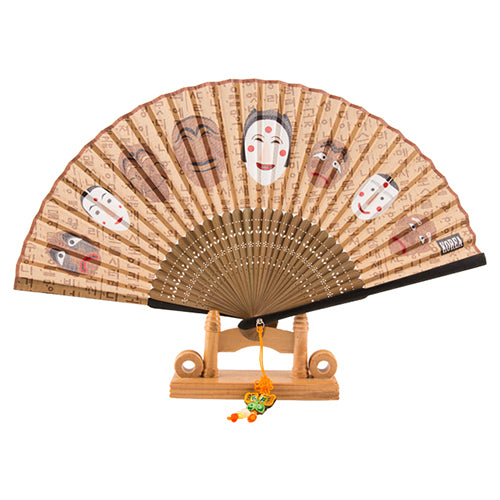 Korean Silk Folding Fan (IV)