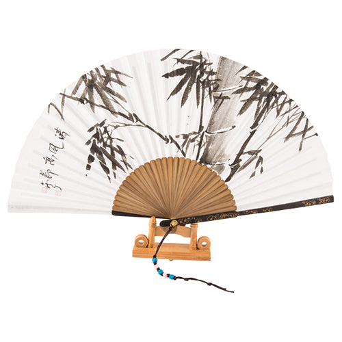 Korean Folding Fan - Jade
