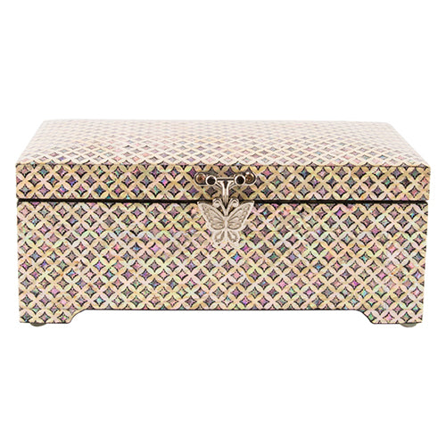 Najeon Mother-of-Pearl Jewelry Box - 2 - Tier, Small - view 4