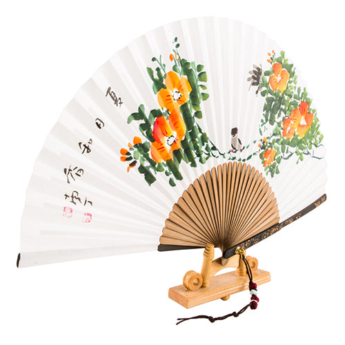 Korean Folding Fan - Jade (II) - view 5