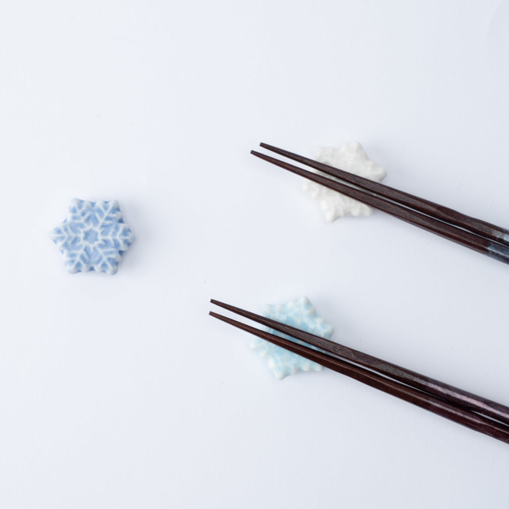 Musubi Kiln Hexagonal Snowflake Chopstick Rest