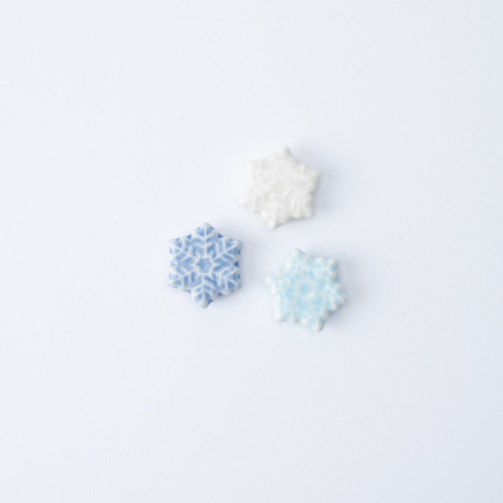 Musubi Kiln Hexagonal Snowflake Chopstick Rest