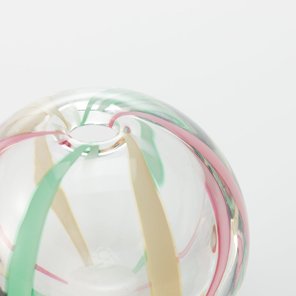 Musubi Kiln Colorful Globe Flower Vase