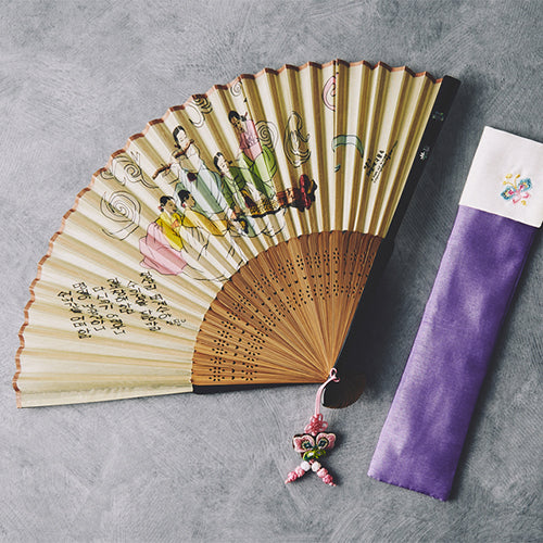 Mother-of-Pearl Folding Fan (II) - view 5