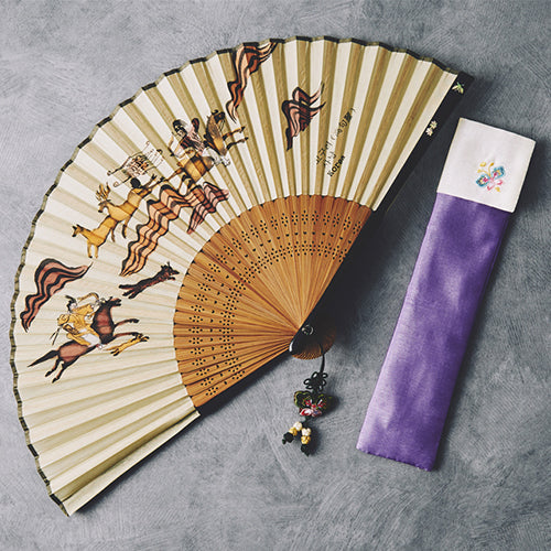 Mother-of-Pearl Folding Fan (IV) - view 5