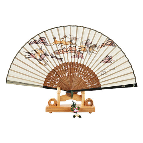 Mother-of-Pearl Folding Fan (IV)