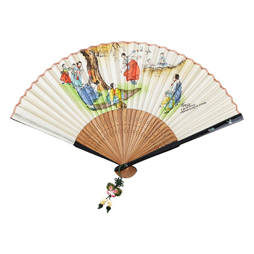 Mother-of-Pearl Folding Fan (V) - view 4