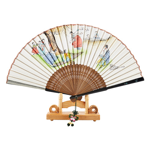 Mother-of-Pearl Folding Fan (V)