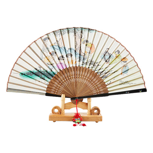 Mother-of-Pearl Folding Fan (VI)