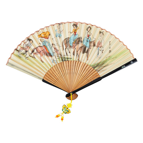 Mother-of-Pearl Folding Fan (VII) - view 4