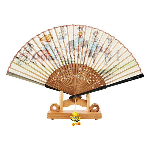 Mother-of-Pearl Folding Fan (VII)