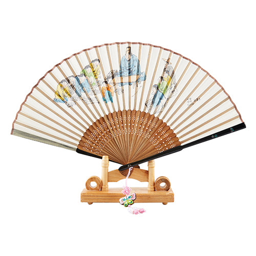 Mother-of-Pearl Folding Fan (VIII)