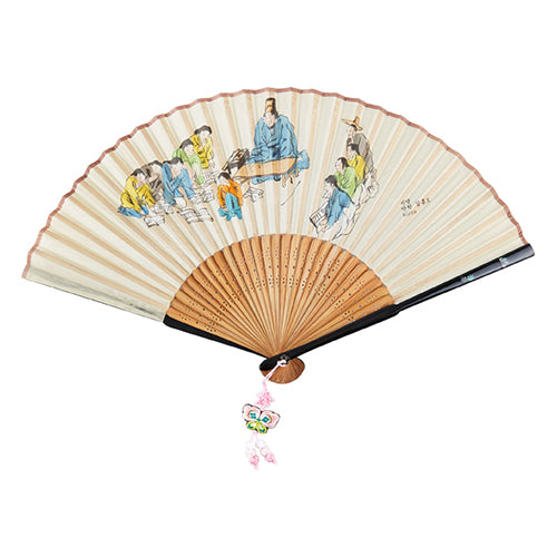Mother-of-Pearl Folding Fan (VIII) - view 4