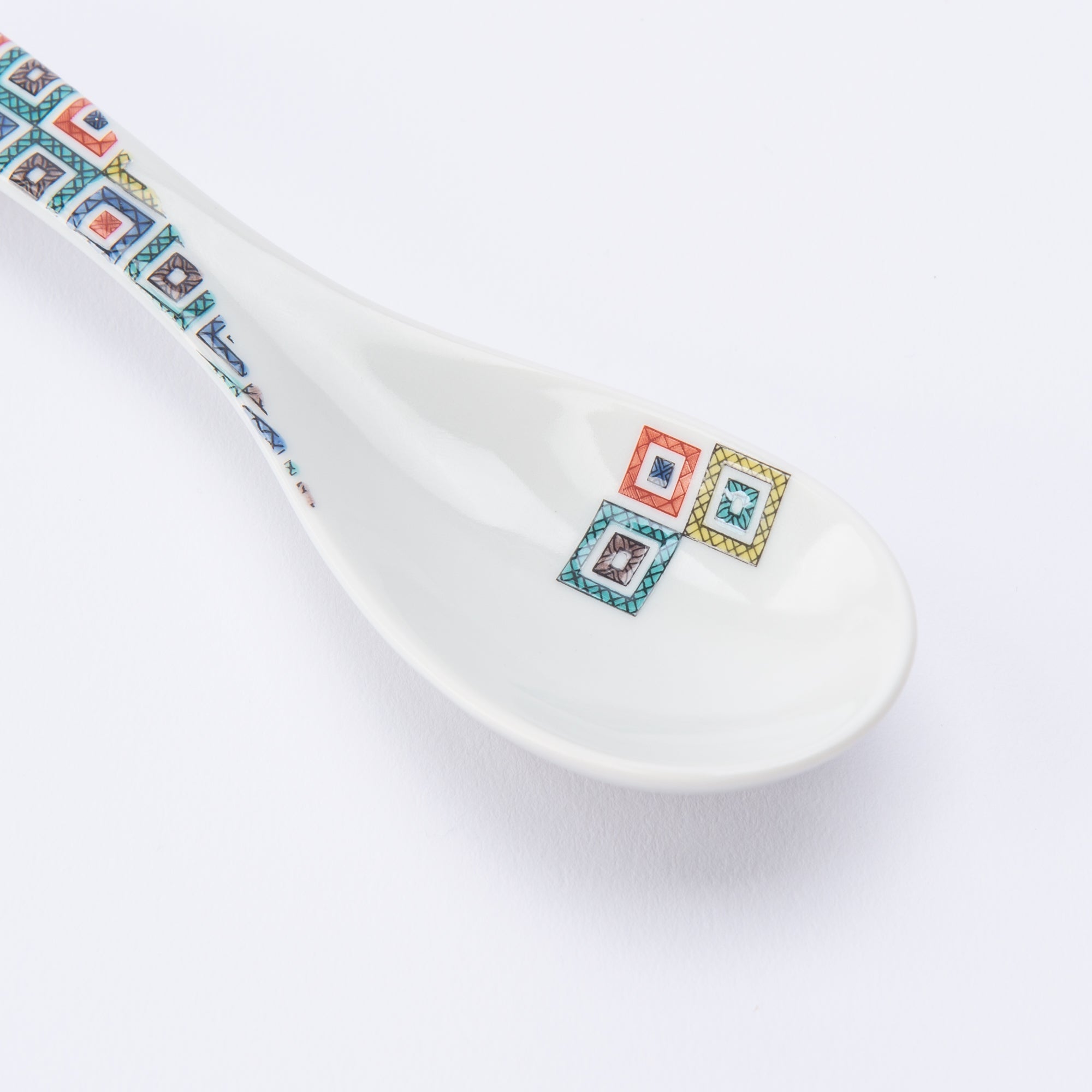 Musubi Kiln Patterned Ramen Spoon