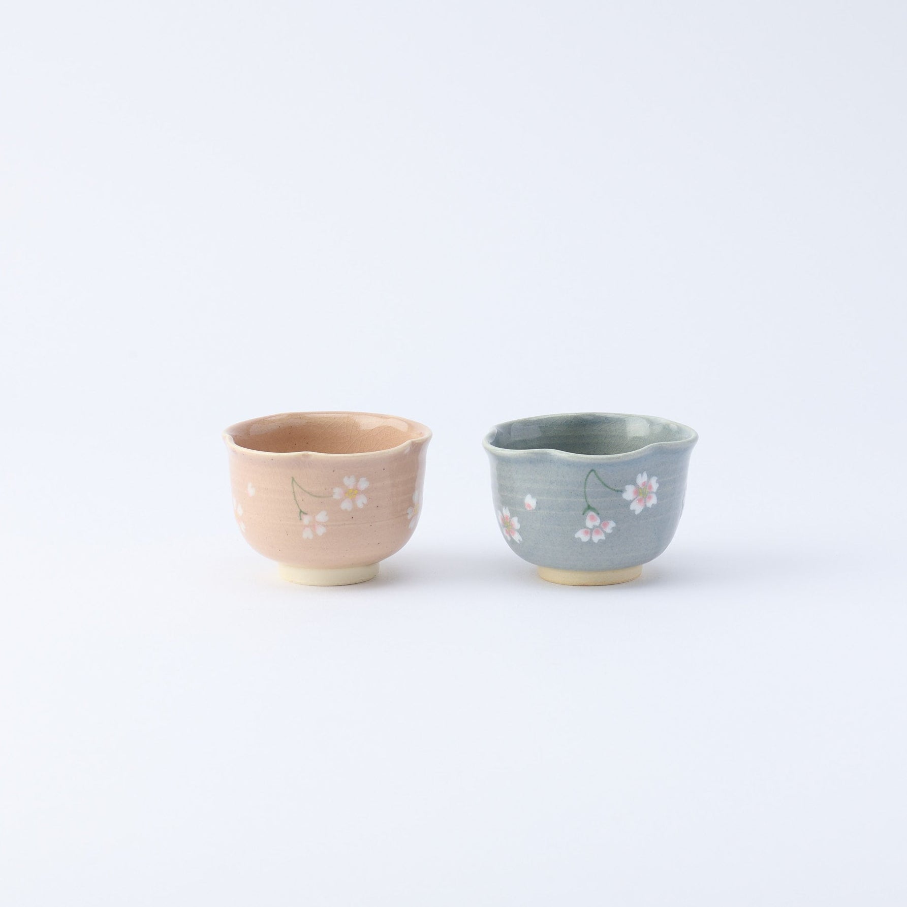 Musubi Kiln Floating Sakura Japanese Teacup
