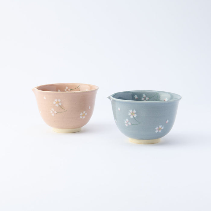 Musubi Kiln Floating Sakura Matcha Bowl