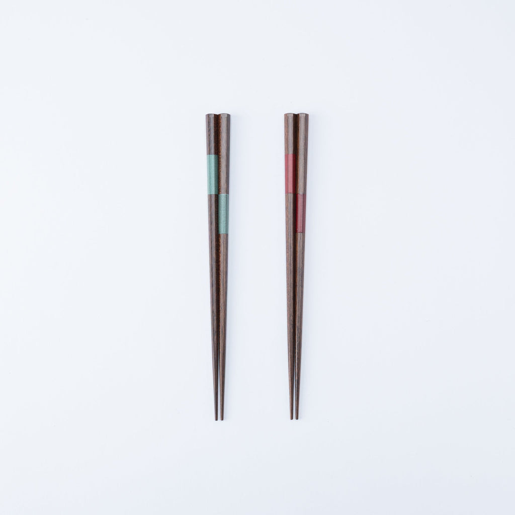 Musubi Kiln Checkered Pattern Chopsticks