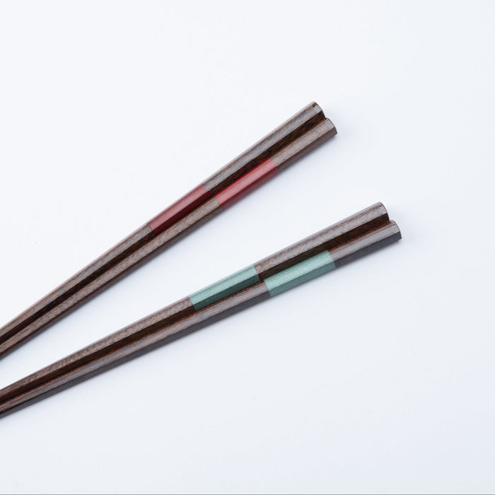 Musubi Kiln Checkered Pattern Chopsticks