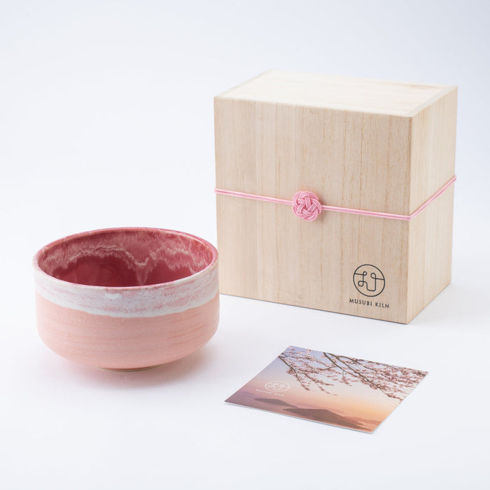 Musubi Kiln Blossom Mist Matcha Bowl