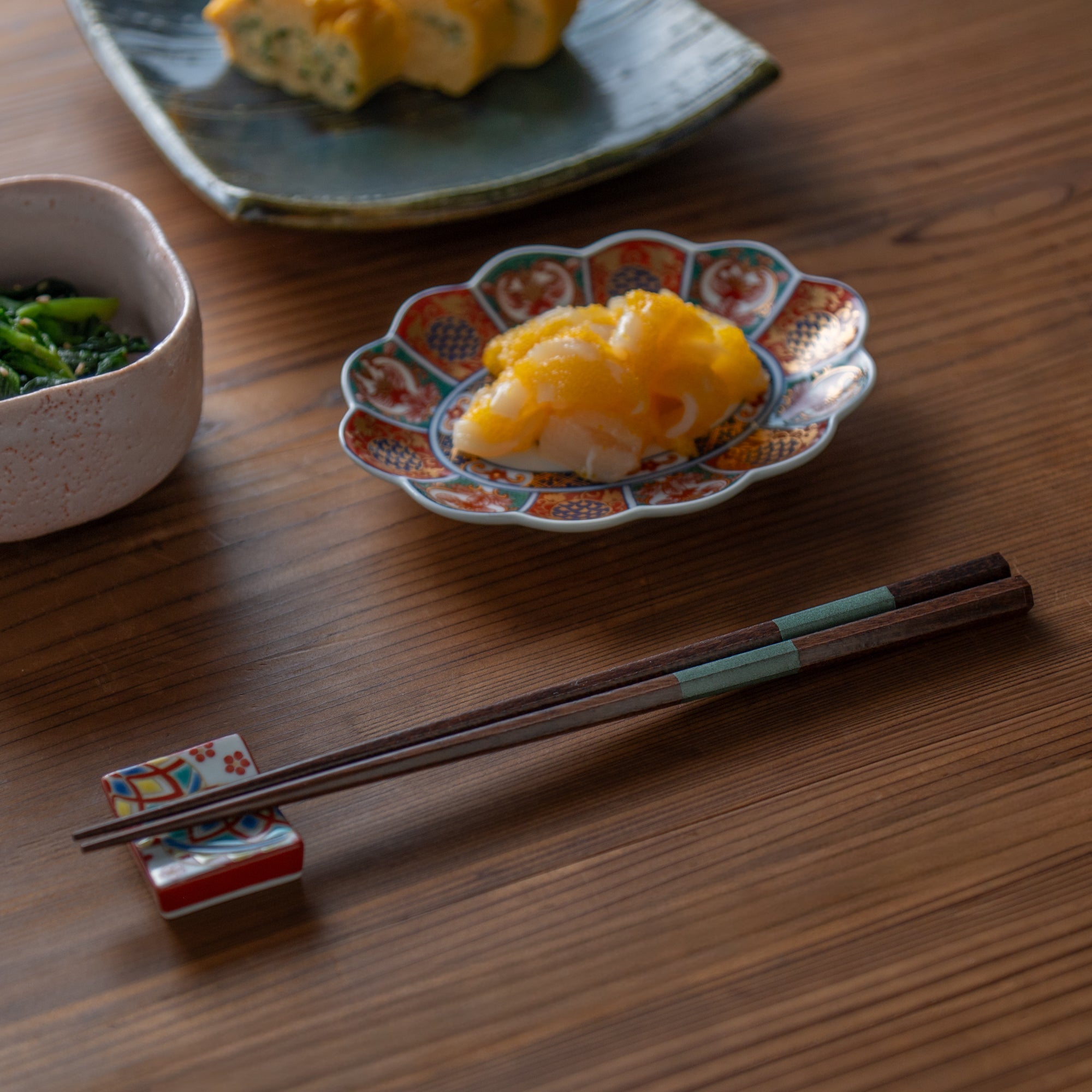 Musubi Kiln Checkered Pattern Chopsticks