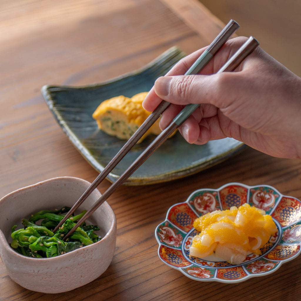 Musubi Kiln Checkered Pattern Chopsticks
